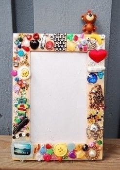 Mothers Day picture frame craft for kids